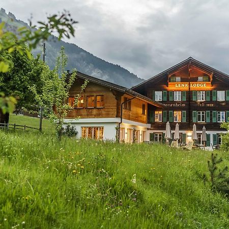 Lenk Lodge - Boutique & Design Hotel Und Apartements Ngoại thất bức ảnh