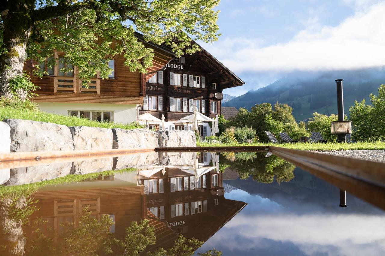 Lenk Lodge - Boutique & Design Hotel Und Apartements Ngoại thất bức ảnh