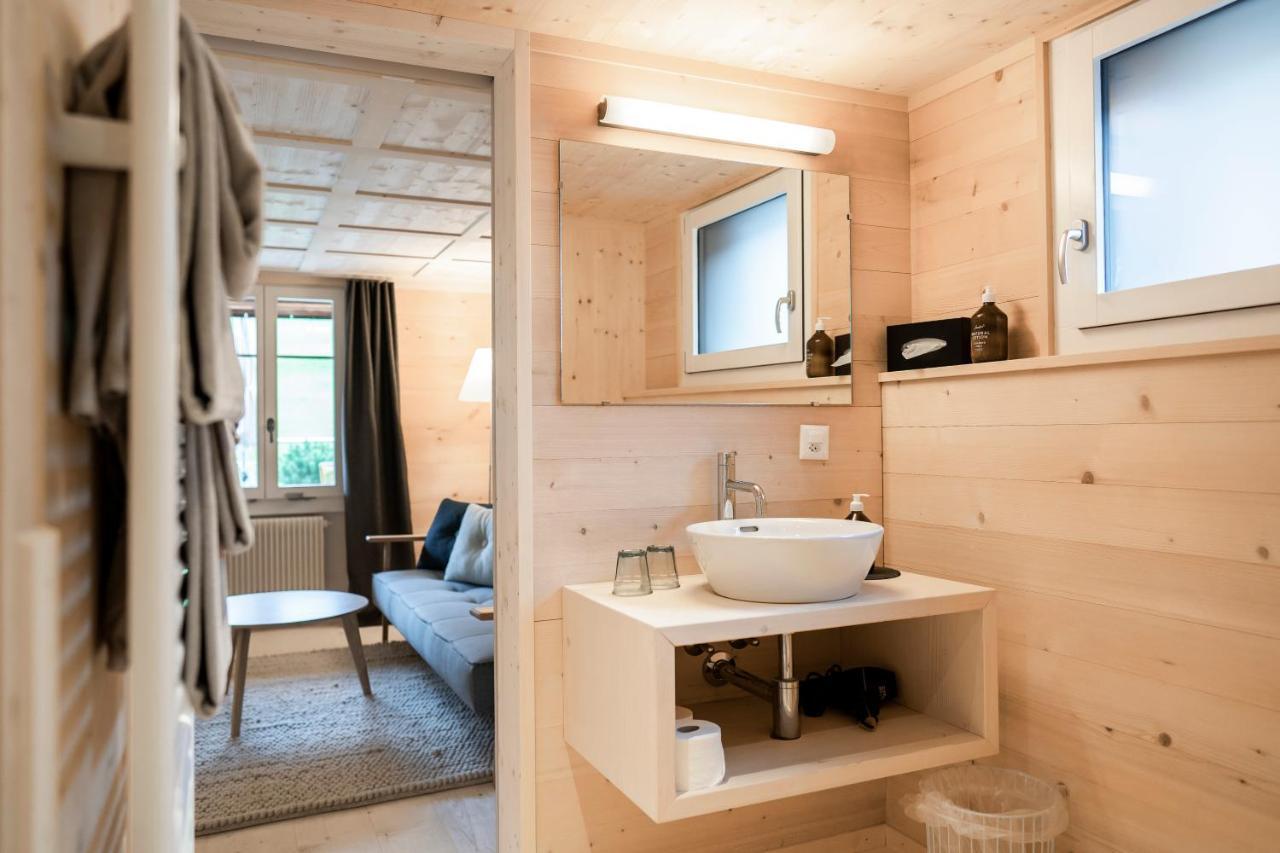 Lenk Lodge - Boutique & Design Hotel Und Apartements Ngoại thất bức ảnh