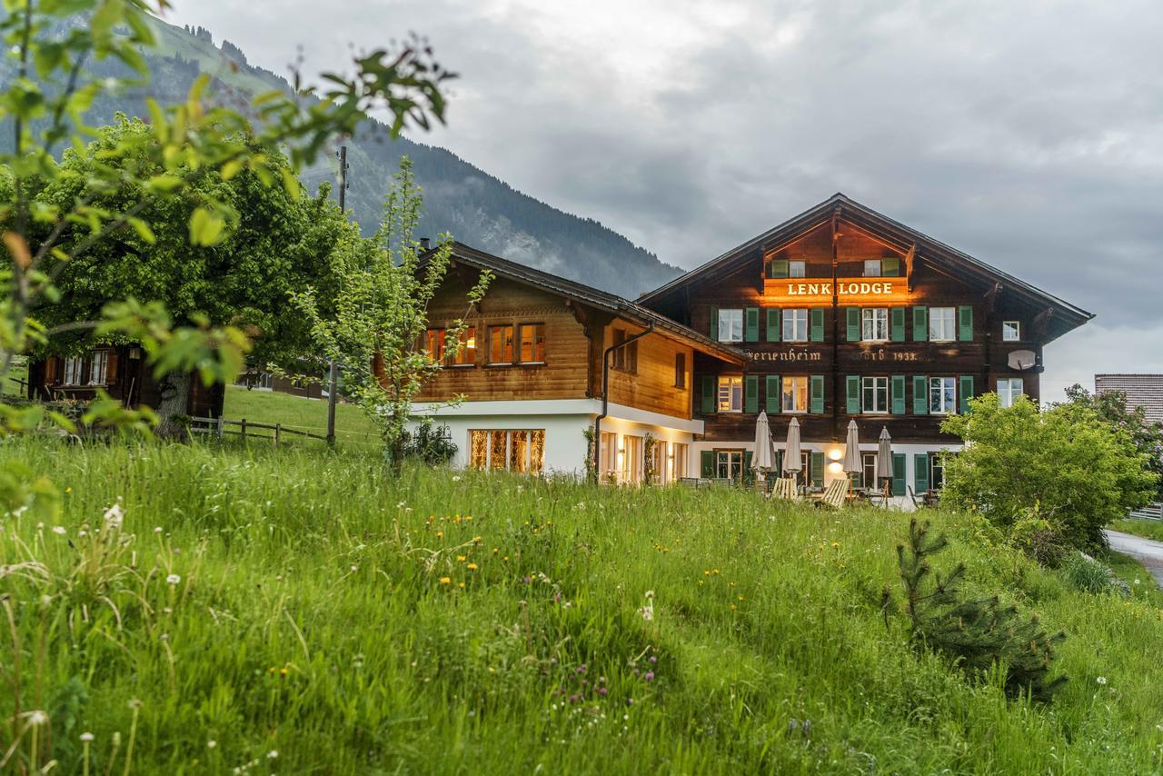 Lenk Lodge - Boutique & Design Hotel Und Apartements Ngoại thất bức ảnh