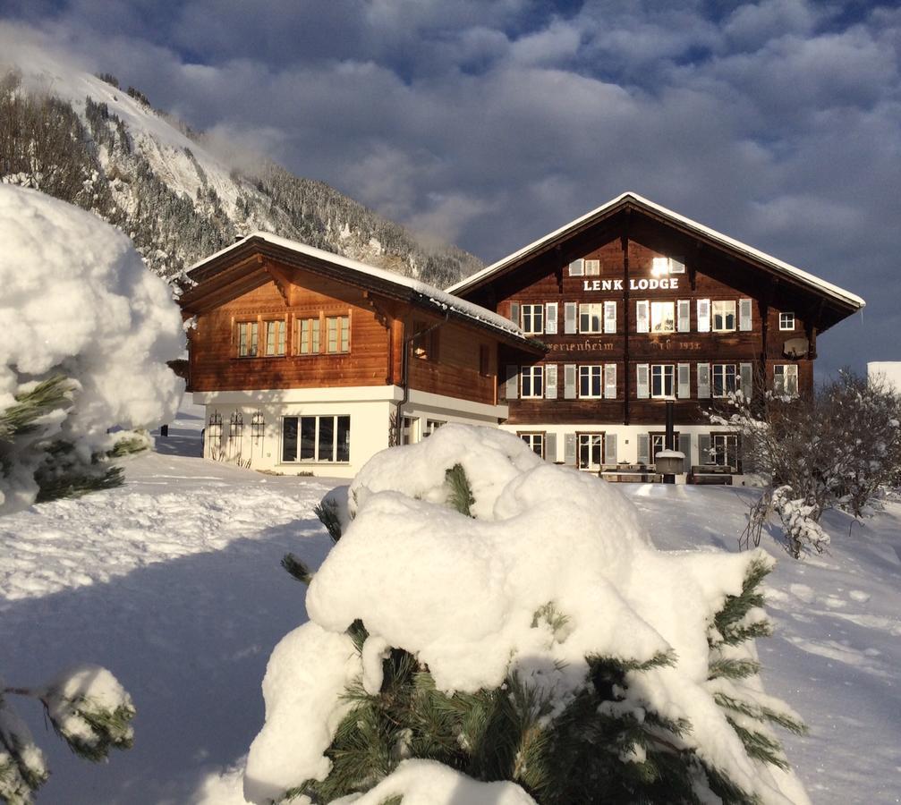 Lenk Lodge - Boutique & Design Hotel Und Apartements Ngoại thất bức ảnh